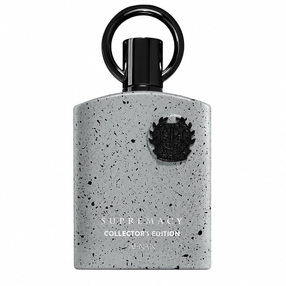 Afnan bottle front view showcasing elegant design and instant visual appeal