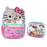 AI ACCESSORY INNOVATIONS Hello Kitty front view showing glitter stars and durable design benefit