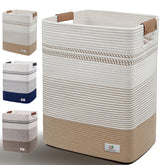 AINUOQI front view showing tall 85L basket and neat storage benefit
