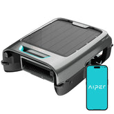 AIPER EcoSurfer S2 front view showing compact skimmer and easy-access lid for quick maintenance
