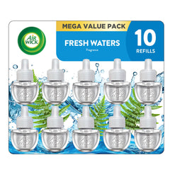 Air Wick front packaging showing 10-count refills and product benefits
