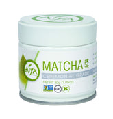 AIYA tin front label showing premium matcha and authentic branding for trustworthy quality