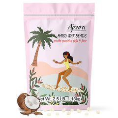 Ajoura front packaging showing 2.5 lb supply and product benefits