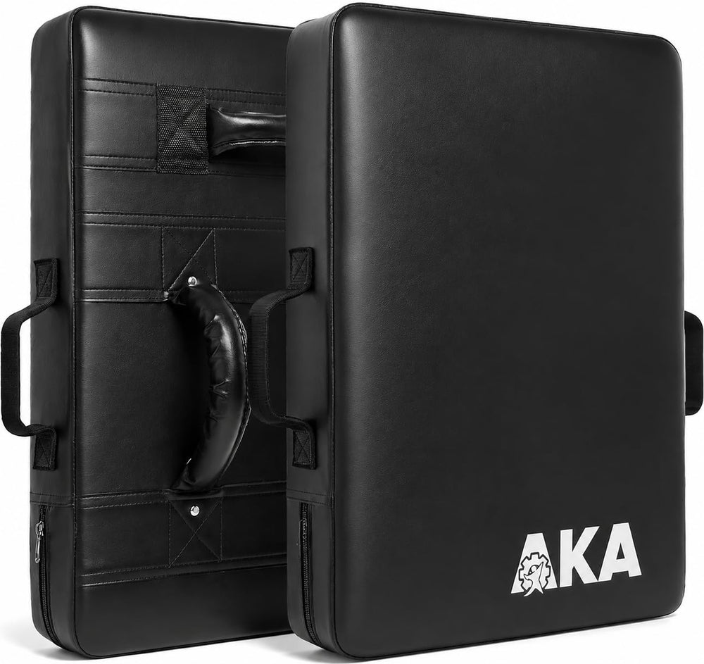 AKABIKE front view blocking shield showing full contact area and protection