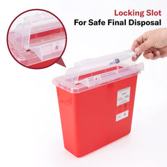Alcedo locking slot detail demonstrating secure final closure to prevent re-opening