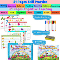 ALIANFLY tracing page close-up showing stroke guides to improve handwriting