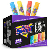 All Sport front packaging showing variety pack and 144 count, convenient stocking