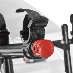Allen carry arms and hooks detail showing secure bike support benefit