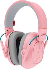 Alpine Muffy Kids front view showing compact ear cups and soft finish for comfort