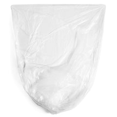 Aluf Plastics bag fitted in 10-gallon trash can for neat containment