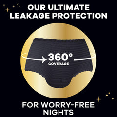 Always ZZZs elastic waistband at back, brand feature for secure comfortable fit