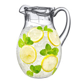 Amazing Abby clear pitcher front view showing sleek design and serving-ready look