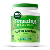 Amazing Grass front packaging showing organic Original label and serving size benefit
