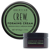 AMERICAN CREW front packaging showing 3 oz tube and brand clarity benefits