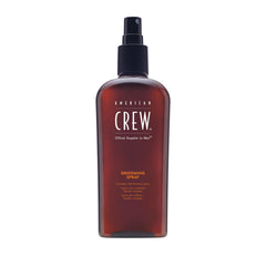 American Crew grooming spray front packaging showing bottle and branding for dependable styling