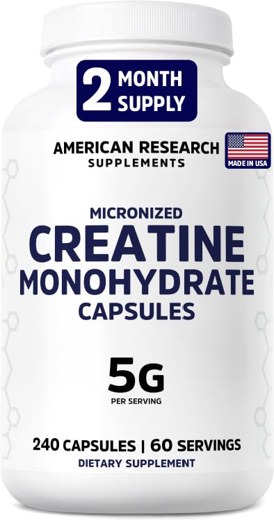 American Research Supplements front label showing product name and serving count for clear choice