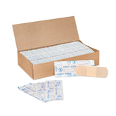 American White Cross front packaging showing case of 1500 bandages and branding for easy stocking
