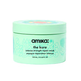 amika jar front packaging showing product and brand benefits