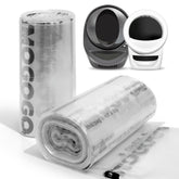 AMOGOGOPET front packaging displaying 50 transparent liners and compatibility