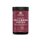 Ancient Nutrition front packaging showing product name and key benefits