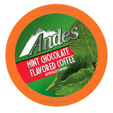 Andes branded front packaging showing 40-count box and flavor benefit