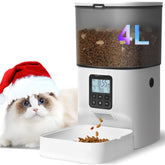 ANDOLL HOME front view showing compact 4L feeder and bowl for reliable meals