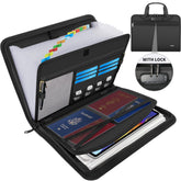 andyer front view closed showing secure carry handle and lock benefit protection