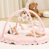 ANGELBLISS front view assembly showing full gym and spacious play area benefit