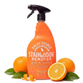 ANGRY ORANGE front label 32oz bottle showing product and scent benefit