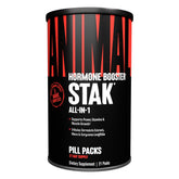 Animal Stak front package displaying 21 daily pill packs for simplified dosing and convenience