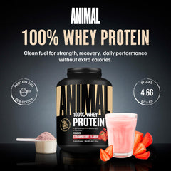 Animal open scoop of powder highlighting easy portion control