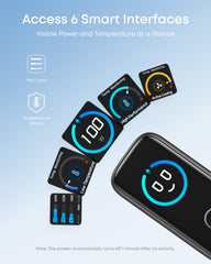 Anker folded plug side view highlighting travel-friendly compactness and protection