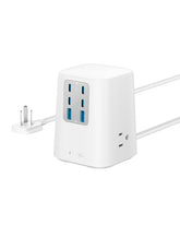 Anker front view showing USB-C and USB-A ports for quick device access