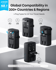 Anker Nano folded profile highlighting retractable prongs and slim design