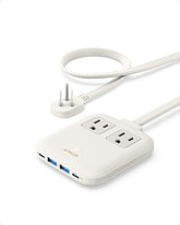 Anker Nano front view showing ports and compact design, ideal for travel