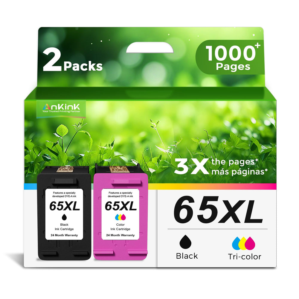 Ankink front packaging showing cartridge and model for quick identification and confidence