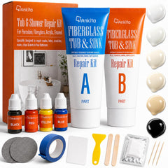 Ankita kit front packaging showing included paste and pigments for fast repairs
