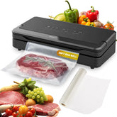 Anova Precision Vacuum Sealer Pro front view showing compact design and included roll