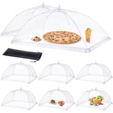Anpro front view showing full set and packaging protecting food