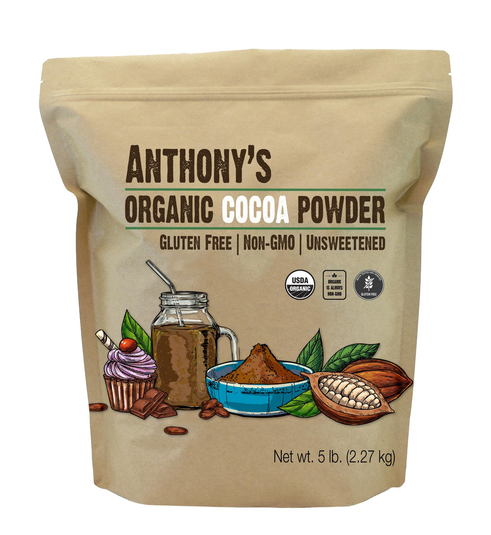Anthony's front packaging showing 5 lb bag and product name for clear identification
