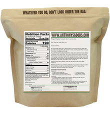 Anthony's close-up of rolled oats texture showing hearty flakes and whole grain benefit