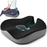 anzhixiu front view of concave U donut pillow showing contour and comfort