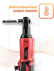 AOBEN ratchet head LED illuminated workpiece for better visibility in dark spaces
