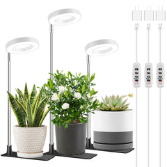 Aokrean front view halo light showing elegant shape and even plant illumination