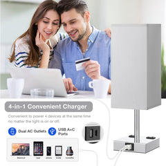 aooshine metal base touch control closeup demonstrating easy brightness adjustment