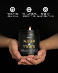 AOOVOO soy wax melt texture detail illustrating smooth burn and quality wax