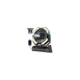 Aopircs front view showing fan blades and mist nozzle for fast cooling