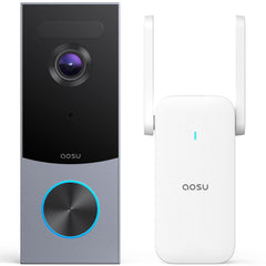 aosu front view showing camera and button with clear identification benefit