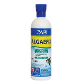 API ALGAEFIX front bottle showing label and clear use benefit
