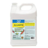 API POND ALGAEFIX front label showing product name and treatment benefits